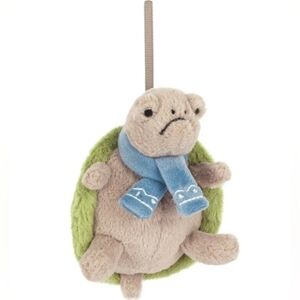Jellycat Timmy Turtle Decoration 3.9x3.1x4.3" Soft & Plush BNWT Authentic